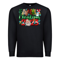 Black family christmas 2023 Premium Sweatshirt - texasbilliewilder