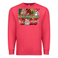 Cardinal family christmas 2023 Premium Sweatshirt - texasbilliewilder