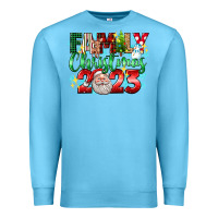 Ocean Blue family christmas 2023 Premium Sweatshirt - texasbilliewilder