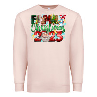 Pale Pink family christmas 2023 Premium Sweatshirt - texasbilliewilder