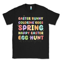 Black easter bunny spring Classic Tee - MaliasSmallBusiness