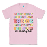Bubblegum Pink easter bunny spring Classic Tee - MaliasSmallBusiness