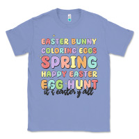 Colony Blue easter bunny spring Classic Tee - MaliasSmallBusiness