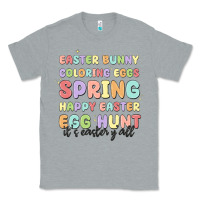 Heather Grey easter bunny spring Classic Tee - MaliasSmallBusiness