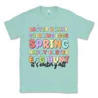 Seafoam easter bunny spring Classic Tee - MaliasSmallBusiness