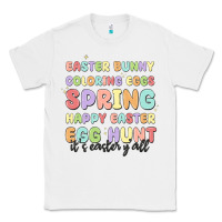 White easter bunny spring Classic Tee - MaliasSmallBusiness