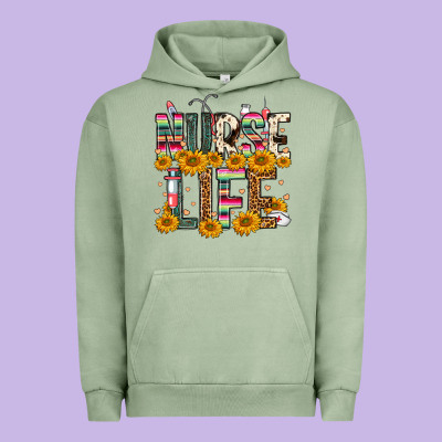 Western Nurse Life Urban Hoodie Designed By Fadigitalartstudio