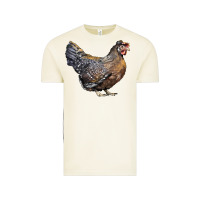 Vintage Arctic Cream Legbar Chicken Vintage Tee - LillyAllenDesigns