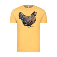Vintage Mustard Cream Legbar Chicken Vintage Tee - LillyAllenDesigns
