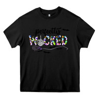 Black Perfectly Wicked Heavy Core Tee - CowhideDigitalArt