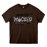 Chocolate Brown Perfectly Wicked Heavy Core Tee - CowhideDigitalArt