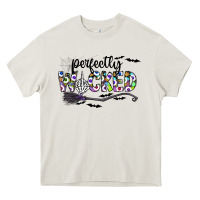 Cream Perfectly Wicked Heavy Core Tee - CowhideDigitalArt