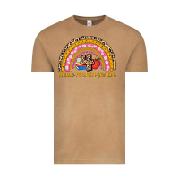 Vintage Camel back to school rainbow hello fourth grade Vintage Tee - AdoDesignShop