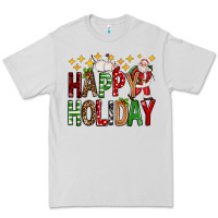 Dove Grey happy holiday christmas Premium Tee - FaDigitalArtStudio
