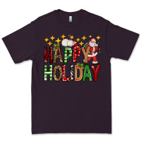 Plum happy holiday christmas Premium Tee - FaDigitalArtStudio