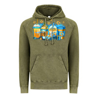 Vintage Olive hanukkah coffee Vintage Hoodie - Jasminsmagicworld