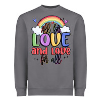 Storm all for love and love for all Heavyweight Sweatshirt - MaliasSmallBusiness