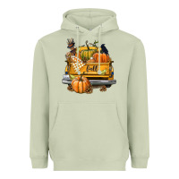 Matcha Fall Truck Heavyweight Hoodie - texasbilliewilder