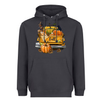 Smoke Fall Truck Heavyweight Hoodie - texasbilliewilder