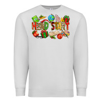 Dove Grey christmas head start Premium Sweatshirt - texasbilliewilder