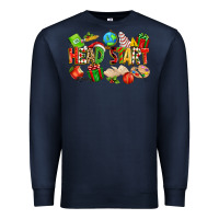 Navy christmas head start Premium Sweatshirt - texasbilliewilder