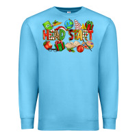 Ocean Blue christmas head start Premium Sweatshirt - texasbilliewilder