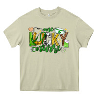 Mossy st patricks day one lucky nurse Heavy Core Tee - Neo Western