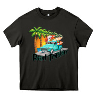 Asphalt road trippin Heavy Core Tee - BarkalooDesign