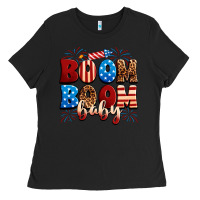 Black Boom boom baby Ladies Tee - Neo Western
