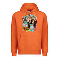 Carrot Happy Easter Day Rodeo Premium Hoodie - HowdyJamesFarm