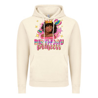 Vintage Artic birthday princess with afro girl Vintage Hoodie - NancyCooperArtShop