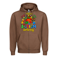 Chestnut accept understand love autism awareness Zipper Hoodie - Artiststas