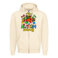 Sandshell accept understand love autism awareness Zipper Hoodie - Artiststas