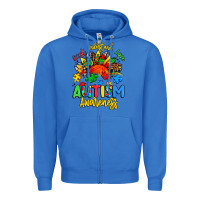 True Royal accept understand love autism awareness Zipper Hoodie - Artiststas