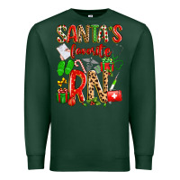 Sports Green santa's favorite RN Premium Sweatshirt - texasbilliewilder