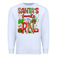 White santa's favorite RN Premium Sweatshirt - texasbilliewilder