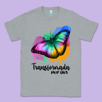 Transformada Por Dios Classic Tee Designed By Jahusdesignshop