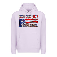 Lilac batter up preschool Premium Hoodie - JahusDesignShop