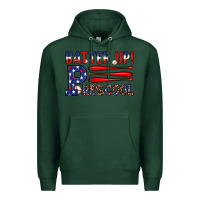 Sports Green batter up preschool Premium Hoodie - JahusDesignShop