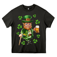 Asphalt st patricks elf Heavy Core Tee - Neo Western