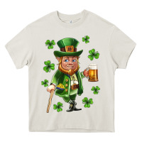 Cream st patricks elf Heavy Core Tee - Neo Western