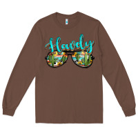 Chestnut western howdy police sunglasses Long Sleeve Tee - NancyCooperArtShop