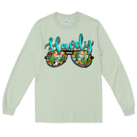 Matcha western howdy police sunglasses Long Sleeve Tee - NancyCooperArtShop