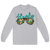 Moon Dust western howdy police sunglasses Long Sleeve Tee - NancyCooperArtShop