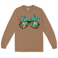 Toasted Coconut western howdy police sunglasses Long Sleeve Tee - NancyCooperArtShop