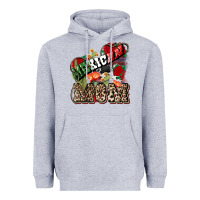 Heather Grey Mexican Mom Heavyweight Hoodie - NancyCooperArtShop