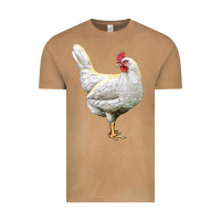 Vintage Camel leghorn chicken Vintage Tee - LillyAllenDesigns