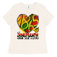 Bone juneteenth 1865 graffiti Ladies Tee - HRA Design Shop