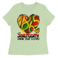 Matcha juneteenth 1865 graffiti Ladies Tee - HRA Design Shop