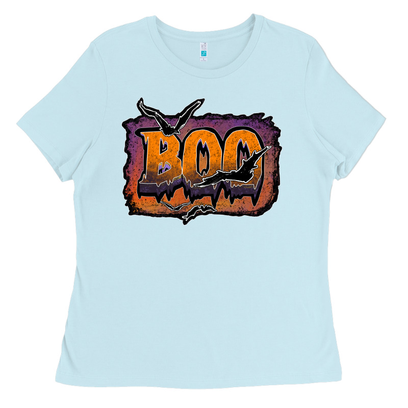 Boo Ladies Tee by JahusDesignShop | Teevron